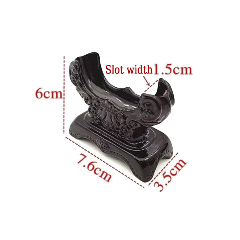 Resin Plum Blossom Bracelet Display Stand Stable Base Elegant Retro Design Perfect For Jewelry Stores Home Collection Display
