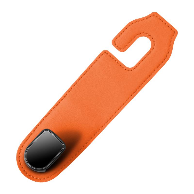 Universal Car Headrest Hook Premium Leather Rear Seat Hanging Hook 20KG Large Load-Bearing Hook Car Hanger Car Storage Hook