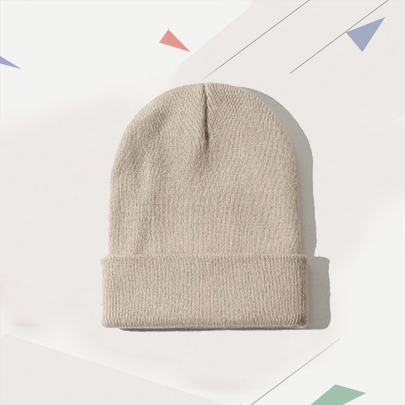 Custom Logo Winter Warm Beanie Personalized Embroidered Knitted Hat Team Stocking Skull Balaclava DIY