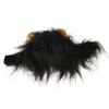 Cat Mane Wig Adorable Cute Funny Costume Mane Hat with Ears for Cats and Small Dogs Black
