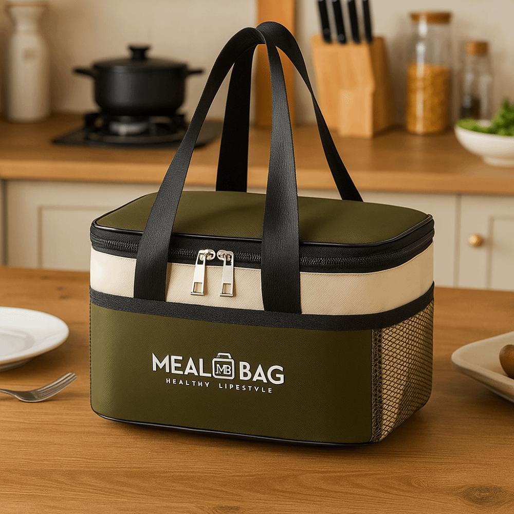 Portable Heat Preservation Bag Wear-resistant Insulated Food Bag Picnic Tote Picnic Bag  Daily Use