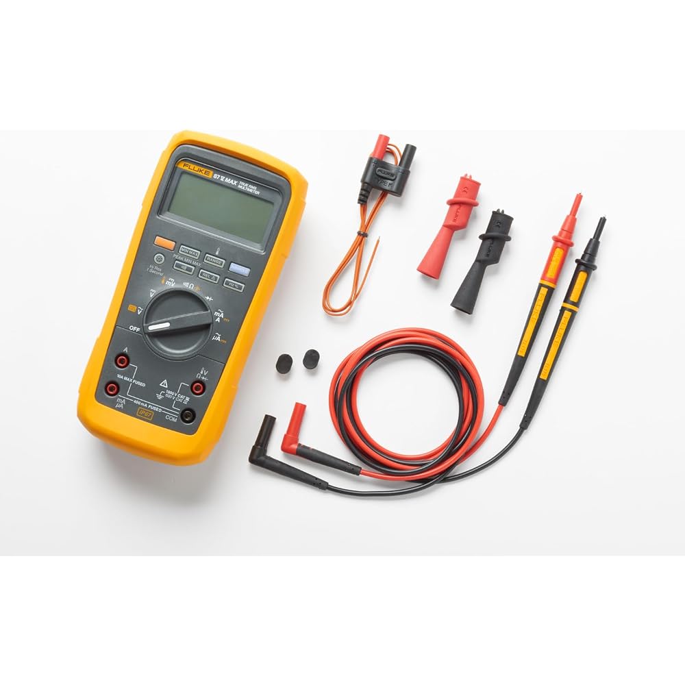 Fluke DMM True RMS Digital Multimeter Industrial Strength Long Battery Life FLUKE-87V-MAX