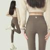 New Nine-point Shark Pants Women's Outer Wear Warm High Waist Belly and Hip Yoga Pants Tight Leggings