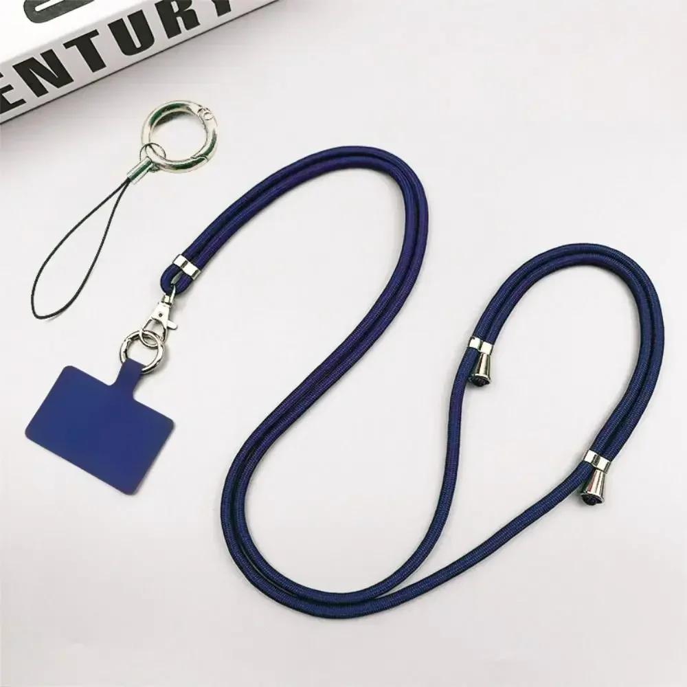 Hanging Rope With Patch Phone Lanyards Adjustable Anti-lost Phone Strap Lanyard Hanging Cord Strap Outdoor
