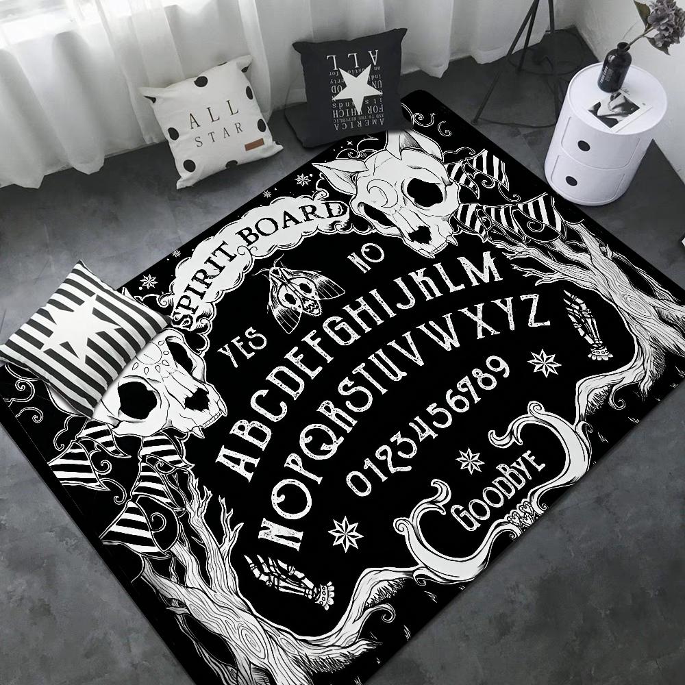 Ouija Board Long Rugs Nordic Style Home Doormat Bathroom-Toilet Mats Bedroom Bedside Area Rugs