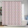 Floral Shower Curtain Botanical Print Nature Theme Waterproof Bathroom Decor Vintage Style Farmhouse Home Decor Aesthetic Room D