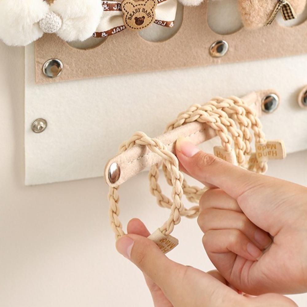 Space Saving Headband Holder Wall-Mounted Jewelry Storage Bracket  Hair Rope