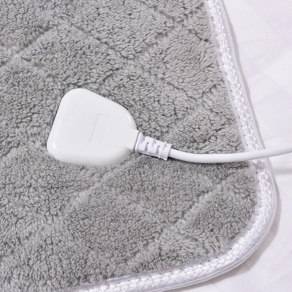 59x28in 70W Safety Household Heater Pad Electric Heating Blanket Fast-Heating Thermostat Mattress Bedding Winter Warmer