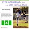 SEEKFUNS Portable Baseball & Softball Pitching/Batting Practice Mat for Outdoor Sports
