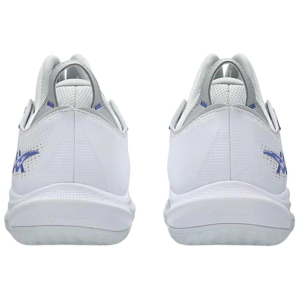 Asics Zapatillas de Baloncesto Cómodas Versátiles Glide Nova FF 4 Unisex Blanca Azul 1063A105-100