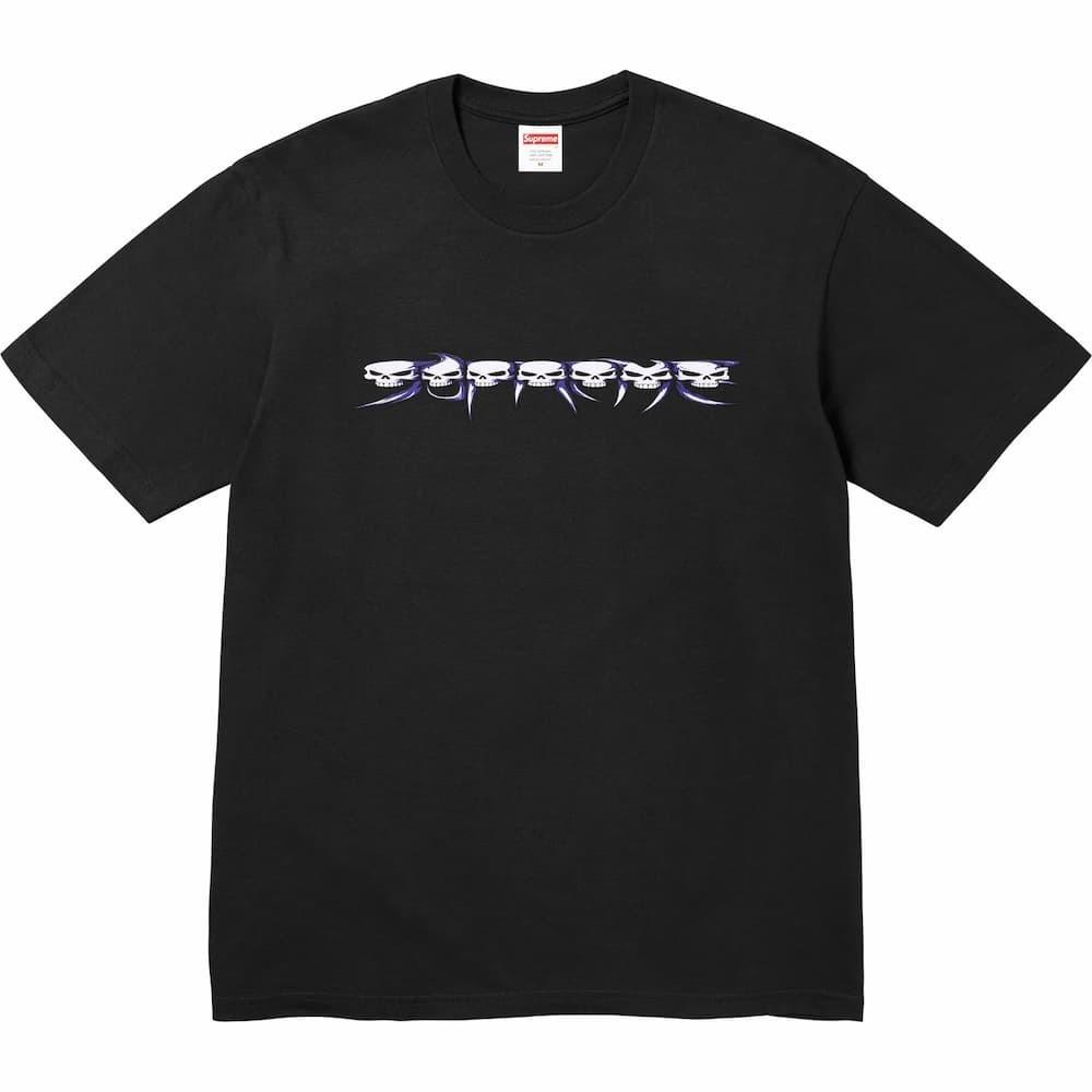 Supreme Skulls Spellout Tee Black XL