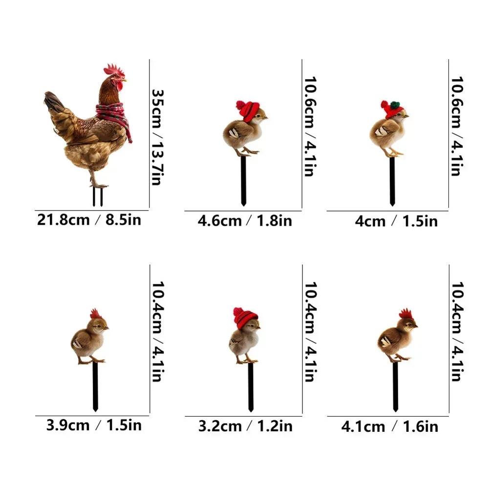 

Garden Stakes Colorful Rooster Duck Pigeon Shape Metal Stake For Yard Lawns Gardens Backyards Garden Stakes Christmas Decoration