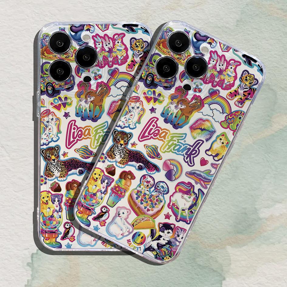Colorful Food Patterns Soft Phone Case For IPhone 17 Air 11 13 14 12 15 16 Pro Max Plus Bumper TPU Back Cover