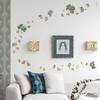 Hand-Painted Potted Vines, Ginkgo Biloba Leaves, Bronzing Wall Stickers To Decorate Children'S Room, Bedroom Background, Self-Adhesive Wall Stickers