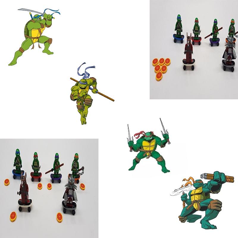 Awesome Tmnt Teenage Mutant Ninja Turtles Pvc Action Figure Toys Dolls Kids Gift