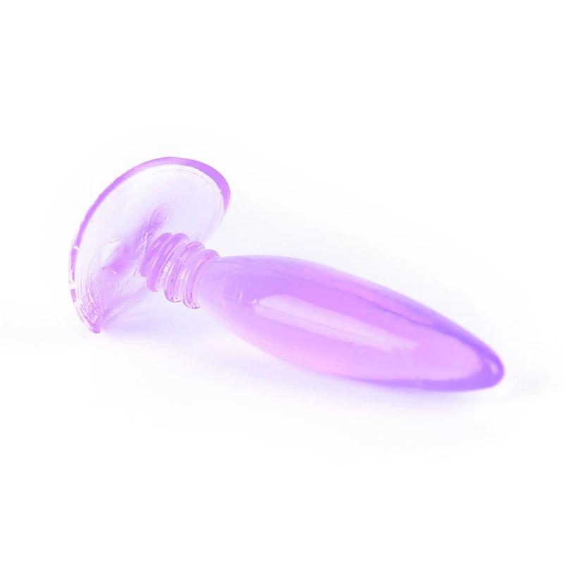 8cm Mini Anal Plug Sex Toys for Couples Bullet Shape Butt Plug Silicone Sex Stimulation Toys for Adult Male Female AC