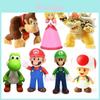 Modello action figure Super Mario Materiale PVC Giocattolo da collezione per Auto e Scrivania