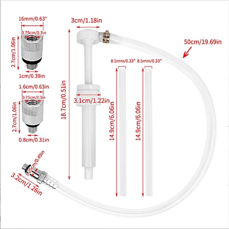 Heavy Duty Universal Oil Extraction Pump 8ML Precise Dispensing For Auto And Marine Applications Professional Mechanics