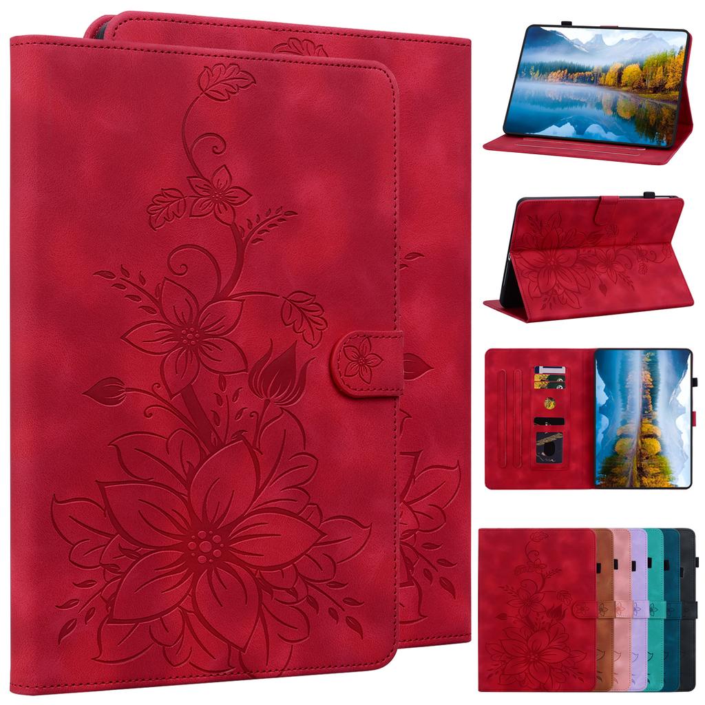 Flip Stand Case for IPad Air 4 5 10.9 10th 10.5 10.2 7th 8th 9th Pro 11 9.7 Emboss PU Leather Cover for IPad Mini 1 2 3 4 5 6
