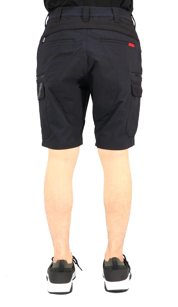 [CO-COS] RKN-6994 [ROCKEN BLACK KITE TOKYO] Half Cargo Pants Black S