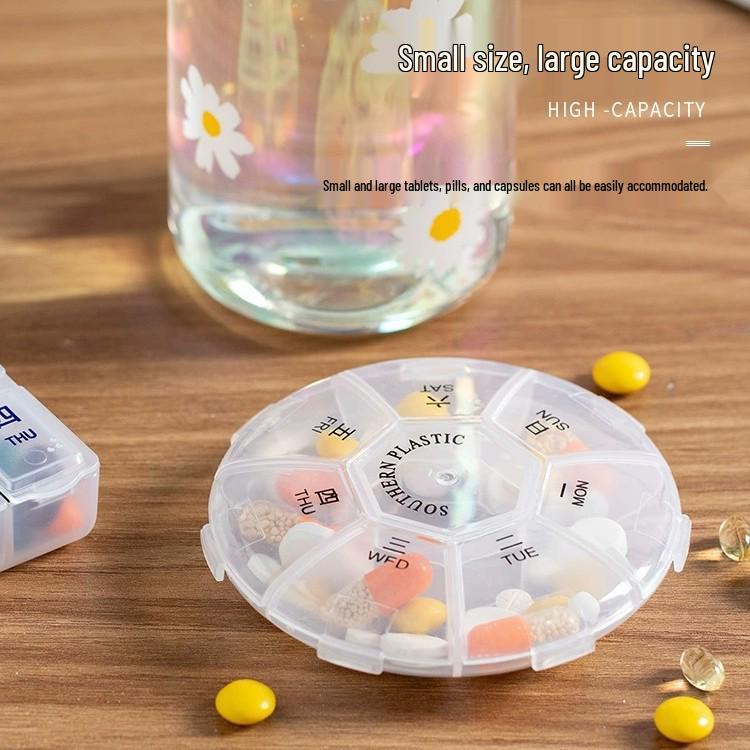 Newcomer Special: Portable Refillable Mini Pill Box for Travel
