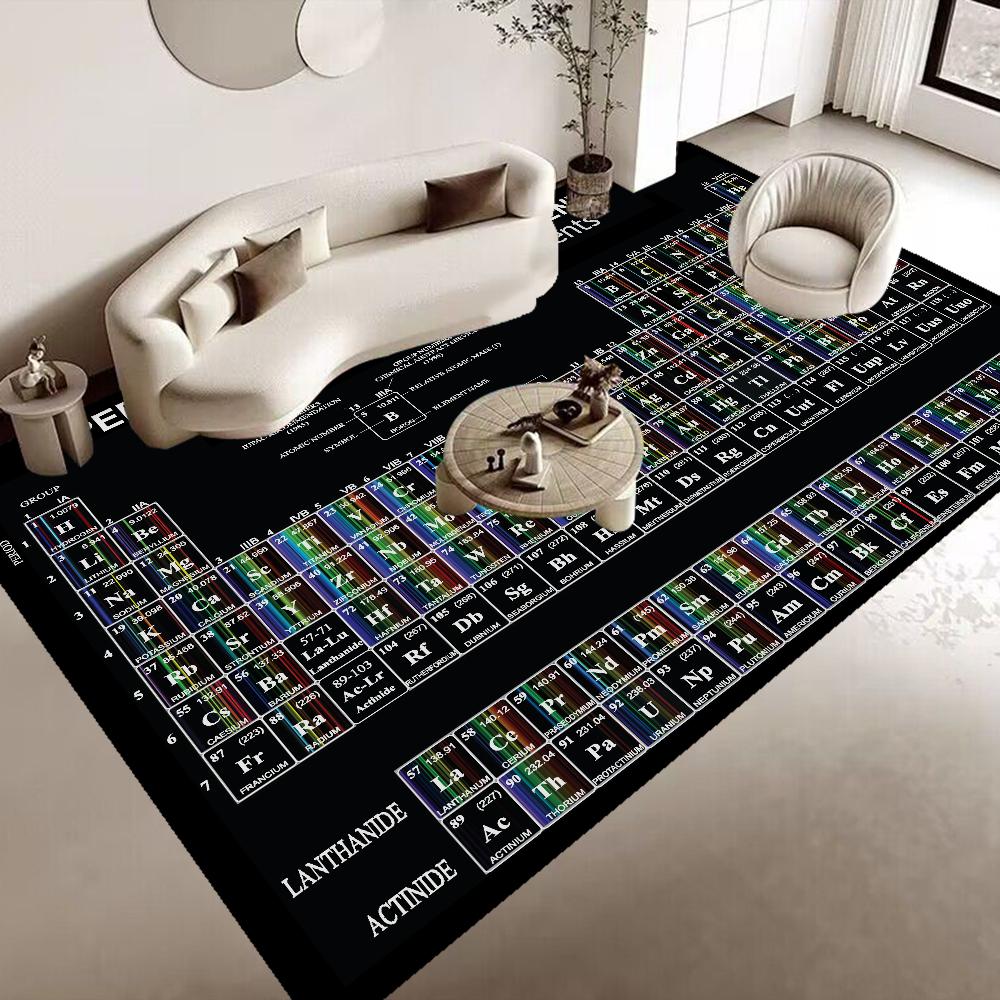 Układ Okresowy Pierwiastków Mata Łazienkowa Antypoślizgowa Wchłaniająca Wodę Długi Pasek Poduszka Mata do Sypialni Mata Dekoracyjna do Hotelu