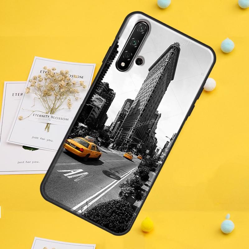 New York City For Huawei Nova 12i 7i 8i 11i 12s 9 10 SE Y91 Y90 Y60 Y70 Y72 Y61 P30 P40 Lite P60 Pro Case