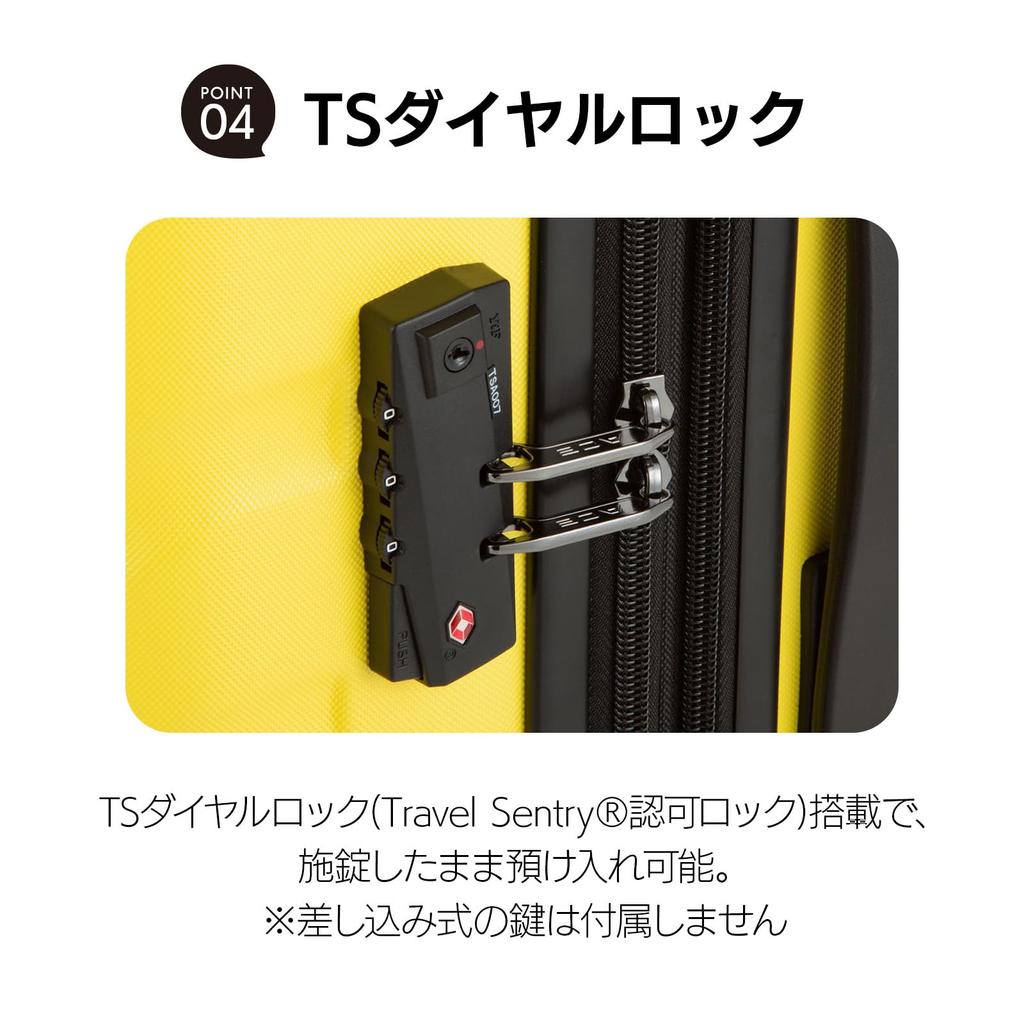M Oval 2 05912 Size, 3-night/4-day/5-day Use, 57L/70L Capacity, Expandable, Dual-wheel Casters, 4.2kg, Carry-on Bag, No.