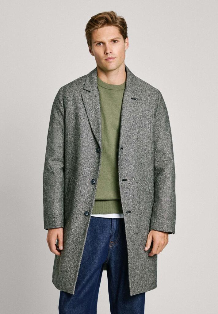 Pepe Jeans "TOLSON" Coat In Dark Grey