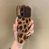 Ретро-чохол з леопардовим принтом для Apple iPhone 15 Pro Max/14 Pro/13/12