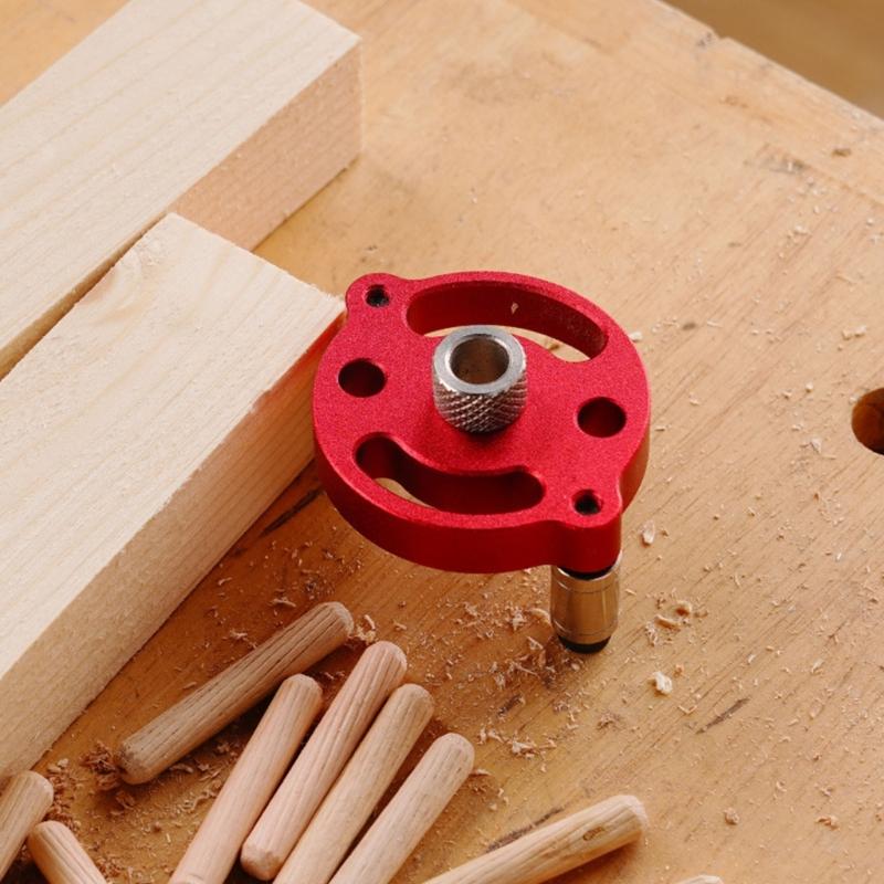 Professional Drill Guide Tool for Accurate Hole Drilling in Multiple Wood Type DIY Projects & Professional Carpentry Job