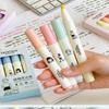 4pcs School Office Supplies Fluorescent Pen Hand Account Highlighter Marker  Learning Prize