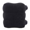 Inflatable Foot Rest Promote Blood Circulation Relieve Fatigue PVC Flocking Inflatable Footrest Cushion for Travel