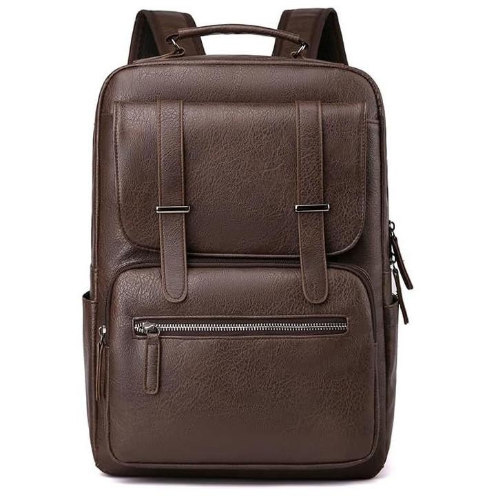 Men's Business Backpack Brown Orane PLC 3321 OS