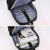 Waterproof Laptop Rucksack with USB Port Student Schoolbag Fashion Men Travel Backpack  Teens