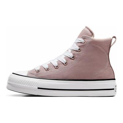 Chuck Taylor All Star Módní Univerzální Vysoké Plátěné Boty Dámské Tenisky Růžová Bílá A11536C