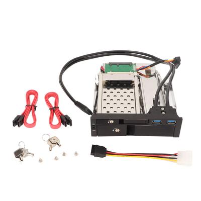 3.5in SATA Internal Hard Drive Tray 2.53.5in Dual USB3.0 Up To 6Gbps Hot Swap Trayless Design SATA