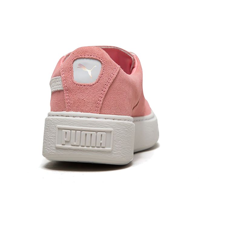 Puma Platform Strap Low-Top Sneakers Women Sneakers Pink White 365224-01