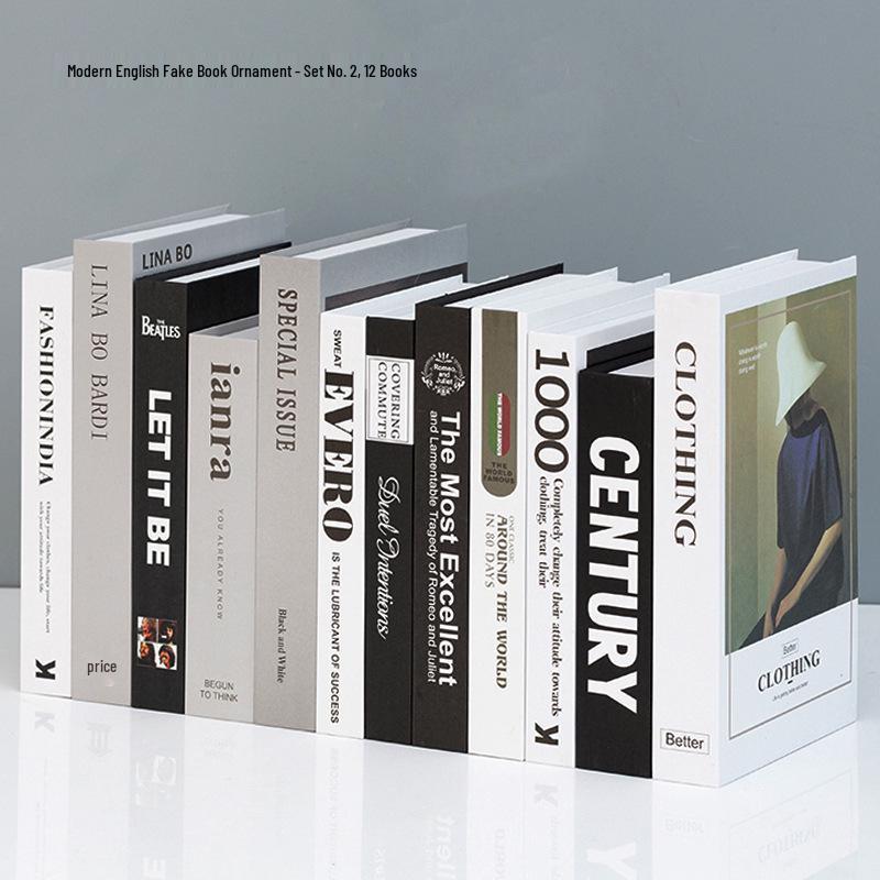 Minimalist Light Luxury Ceramic Bookend Ornament for Home Decor