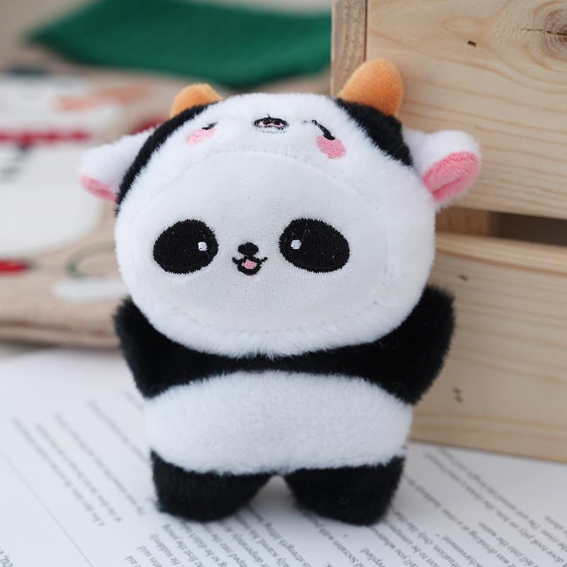 

Adorable Plush Panda Keychain For Girls Soft And Cute Stuffed Animal Gift In Various Colors