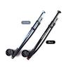 OFFBONDAGE Portable Bicycle Pump 300PSI Bike Air Pump Portable Tire Inflator MTB Road Bike Pump with Gauge Schrader Presta Valve