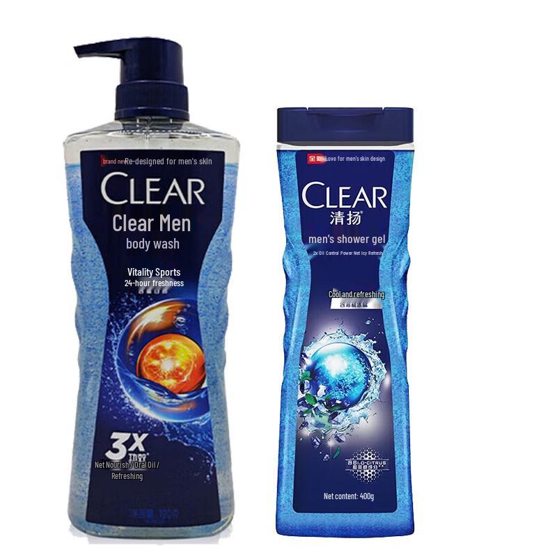

Clear Men Active Sport Oil Control Shower Gel Duo