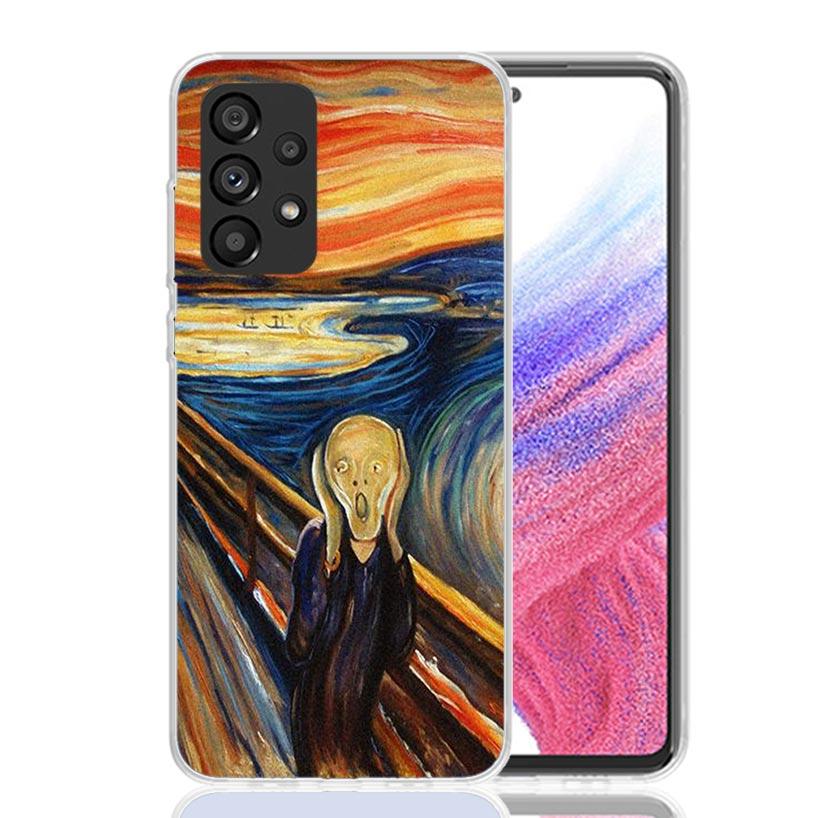 Van Gogh Oil Art Painting Case Phone Cover for Samsung Galaxy A17 A16 A15 A14 A13 A56 A55 A54 A53 A36 A35 A34 A33 A26 A25 A24 A2