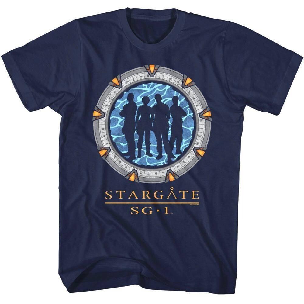 Stargate Silhouette Teleport Men T Shirt M