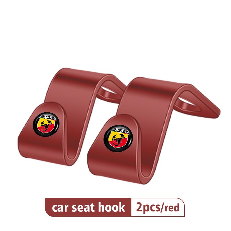 

2/4pcs Car Seat Headrest Hook Storage Portable Interior Bracket For Abarth Stilo Ducato Palio Bravo Linea Doblo 500 Grande Tipo