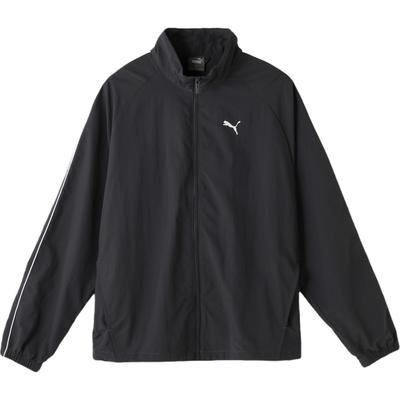 Retro sportovní ležérní bunda s plným zipem a stojáčkem, volný střih, pánská bunda, tmavě šedá 686087-69
