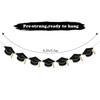 Graduation Grad Caps Banner Graduation Decorations Class Party Supply