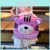 Tiger Kids Backpack With Pvc Material Durable Lightweight For Preschool Children