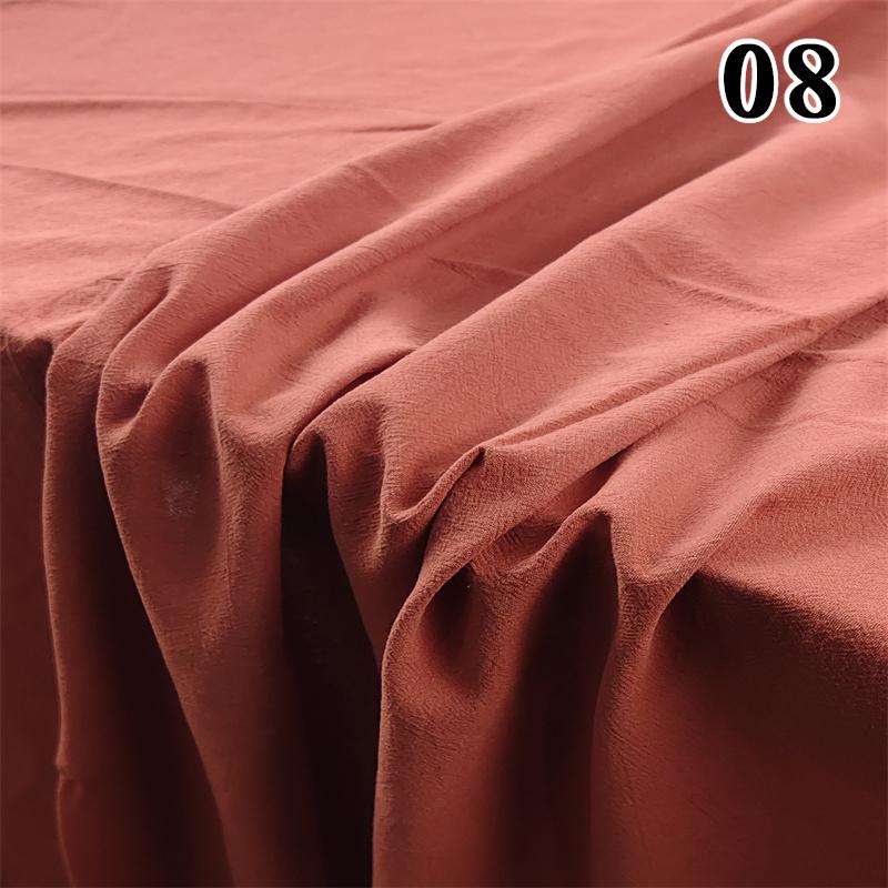 100x138cm Summer Thin Sand Washing Imitation Linen Fabric Washed Cotton Fabric DIY Sewing Hanfu Dress Shirts Background Cloth