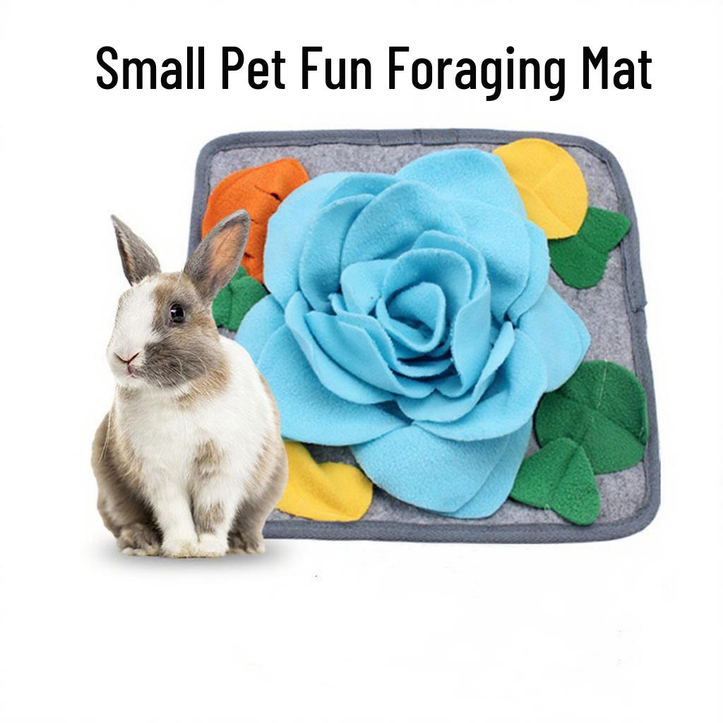 Pet Slow Feeder Mat - Interactive Feeding & Anxiety Relief for Rabbits
